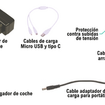 Arrancador para coches con compresor de aire