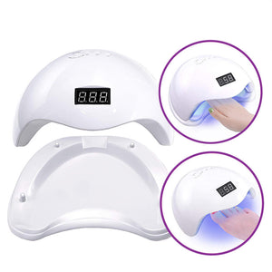 Pack Lampara Secadora de Uñas + Cortauñas con Led | Tu Uñas Siempre Perfectas