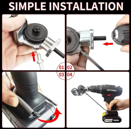 Taladro Eléctrico 48V con Set de 24 Piezas + Cortador de Lámina Galvanizada – Potencia Profesional y Precisión Total