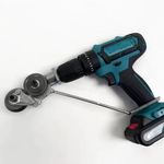 Taladro Eléctrico 48V con Set de 24 Piezas + Cortador de Lámina Galvanizada – Potencia Profesional y Precisión Total