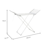 Tendedero Eléctrico Plegable | Olvídate de el olor a humedad en tu Ropa