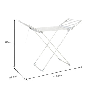 Tendedero Eléctrico Plegable | Olvídate de el olor a humedad en tu Ropa